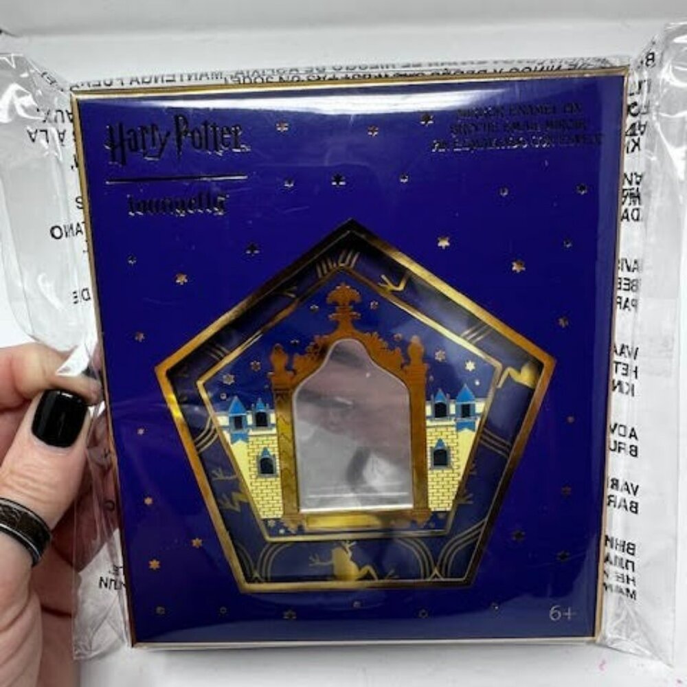 Loungefly The Harry Potter Collector 3" Chocolate Frog Limited NIB